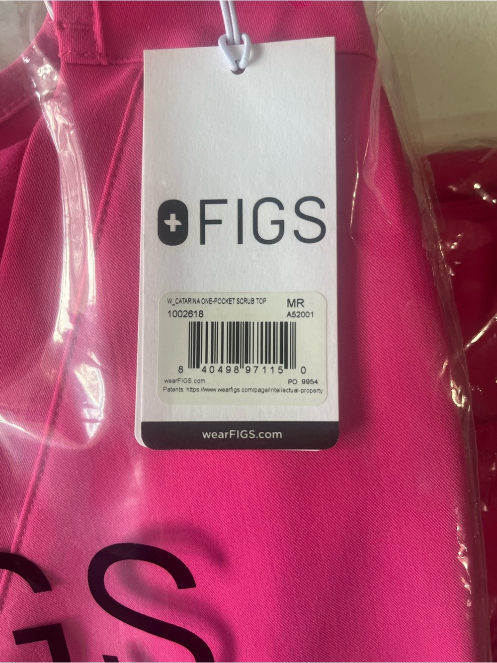FIGS Rapid Response Pink Catarina Top & Isabel WideLeg Set NWT Small-SOLD OUT !! - Picture 2 of 6